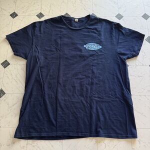 Russell Athletic Maui T Shirt Mens XL Navy Graphic Surf Hawaii Tee